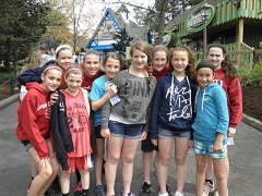 2012 Lower Delco Wildcats 5th grade on court