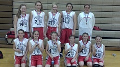2012 6th grade Wildcats with silver medals