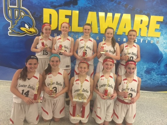 Lower Delco Wildcats 6th grade white squad